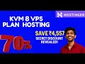 Hostinger Coupon Code 2025 - How to Get Up to 91% OFF [Step by Step] Discount KVM 8 VPS Plan