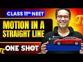 Motion in a Straight Line in ONE SHOT || All Concepts, Tricks \u0026 PYQ || NEET 2026