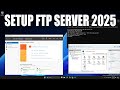 How to install and Setup FTP Server using IIS on Windows Server 2025