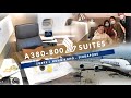 The A380 SUITES on Singapore Airlines | SQ895 Hong Kong - Singapore | Visiting The Private Room