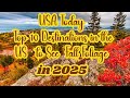 USA Today Top 10 Destinations In The USA To See Fall Foliage in 2025