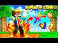 Minecraft But FIRE Gives SUPER OP ITEMS !!