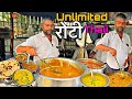 Dhamaka | Unlimited रोटी Dal Fry थाली Only 60/- ₹ | Faridabad Hidden gem | Street food India