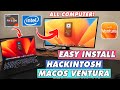How to Install Hackintosh MacOS Ventura on Any Computer and Laptop (AMD/Intel)