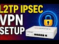 how to configure L2TP IPSEC vpn on fortigate