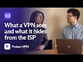 What a VPN Sees \u0026 What it Hides From the ISP