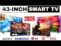 Top 5 Best 43 inch QLED TV 2026 | BEST 43 inch 4K TV  | Top 5 4K QLED TVs in India 2026
