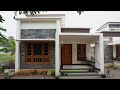 Graceful low cost single floor house built for 14 lakh | Single floor home tour