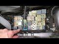 2013 Focus Starter Fuse and Starter Relay
