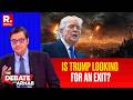 Debate with Arnab: Is Trump Trying to Escape? | Sharmine Narwani | Iran-Israel + US War