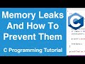 Memory Leaks And How To Prevent Them | C Programming Tutorial