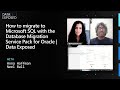 How to migrate to Microsoft SQL with the Database Migration Service Pack for Oracle