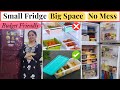 How to Organize a Small Fridge Like a Pro 🧊✨ | Space Saving \u0026 Budget Friendly Hacks | Urban Rasoi