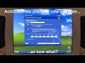 Activating Windows XP Online (not via phone) In 2025 (with a catch)