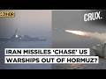 3 US Warships Hit? Iran Rains 8 Missiles in Hormuz Op, Trump Blockade Forces Oil Dump Near Kharg? 4K