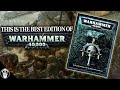 Going Back to Oldhammer! Taking a Look The BEST Edition! | Warhammer 40,000