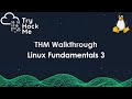 TryHackMe Walkthrough – Linux Fundamentals: Part 3 | Step-by-Step Guide