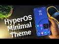 HyperOS Minimal Theme For Any Xiaomi Devices | New Minimal System Ui | #hyperos