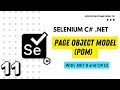 #11 - Writing Page Object Model code for Selenium with C# .NET
