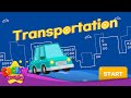 Transportation - Kids vocabulary - Learn English for kids - English educational video