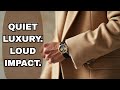 How to Look Rich Without Saying a Word | The Quiet Luxury Guide