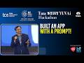 Students Use AI Prompts To Build Real World Apps At Bharat Yuvai Hackathon With TCS