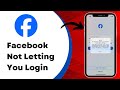 [Fixed]✔️: Facebook Not Letting You Login | Facebook Login Error | iPhone