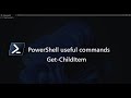 PowerShell Basics  Exploring Files and Folders with Get ChildItem
