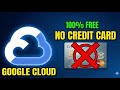 How to Create Google Cloud Account for Free (No Credit Card)