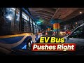 Indicator Means You Can Push? BMTC EV Bus Scrapes Car