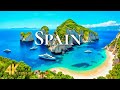 SPAIN 4K ULTRA HD -  Stunning Coastlines, Historic Cities, Vibrant Culture with Relaxing Piano Music