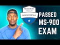 How to pass the MS-900 Microsoft 365 Fundamentals Exam: Exam review, Tips, and Insights