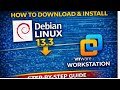 How to Download \u0026 Install Debian Linux 13.3 on VMware Workstation step by step|2026 Update