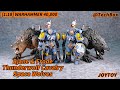 Joytoy Warhammer 40K, Space Wolves Thunderwolf Cavalry Bjane \u0026 Frode, 1/18 scale action figure