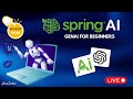 🔥 Spring GenAI Live Course for Java Developers | Build Real AI Apps