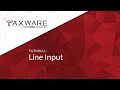 Tutorial - Line Input