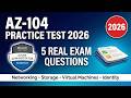 AZ-104 Practice Test 2026 – 5 Pass or Fail Scenarios | Practice Test (Part 5)