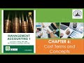 CHAPTER 6: Cost Terms \u0026 Concepts