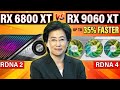 AMD RX 6800 XT vs RX 9060 XT | RDNA 4 Is A Massive Improvement | Benchmark Comparison