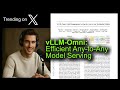 vLLM-Omni: Efficient Any-to-Any Model Serving