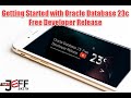 Getting Started with Oracle Database 23c Free Developer Release using VirtualBox