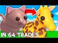 Trading Common To Giraffe In 20 Days! Adopt Me