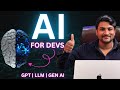 AI Foundation for Developers – LLM \u0026 GEN AI Step-By-Step | Spring AI Prerequisites