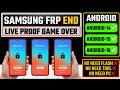 All Samsung FRP 2026 Android 14/15/16 Latest Security | New Trick Without Flash | 100% Working