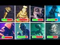 Little Nightmares 1,2,3 - All BOSSES With HEALTHBARS