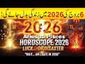 Yearly Horoscope 2026 | Complete Zodiac Predictions | Love, Money, Career \u0026 Destiny Forecast