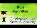 RC4 Algorithm in Stream Cipher || Cryptography and Network Security