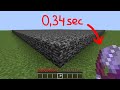 how to break bedrock in 0.34 sec