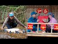 Fishing Trap, Catching Giant Fish - Single Mother and Police Officer Celebrate New Year 2026