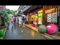 3 Hours of Rainy Day Walking Tour in Kamakura, Japan • 4K HDR
